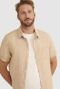 Yarn Dyed Linen Short Sleeve Shirt