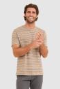 Stripe Melange Tee
