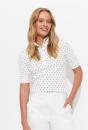Lucy Diamond Funnel Neck Top