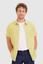 Yarn Dyed Linen Short Sleeve Shirt