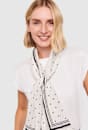 Spot Silk Scarf