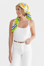 Citron Silk Scarf