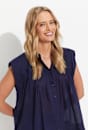 Renata Ruched Blouse