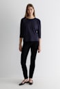 Cotton Crew 3 Quarter Sleeve T-Shirt