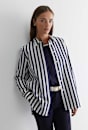 Hayley Stripe Cotton Silk Shirt