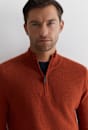 Harrison Wool Blend Quarter Zip