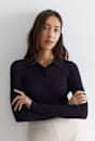 Wool Silk Polo