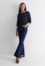Alphine Silk Blend Knit Top