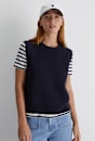 Juliette Boiled Wool Vest