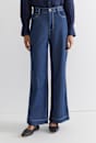 Tuva Denim Wide Leg Pant