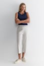 Rosa Crop Linen Pant