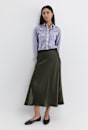 Charlotte Bias Slip Skirt