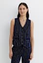 Brianne Stripe Vest