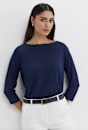 Cecile Linen Top
