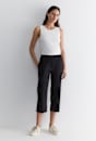 Rosa Crop Linen Pant