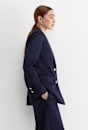 Harlow Sateen Blazer