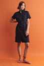 Rosa Belted Shirt Dress