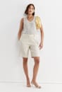 Lena Bermuda Linen Short