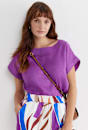 Allegra Linen Top