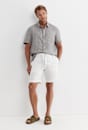 Short Sleeve Linen Shirt