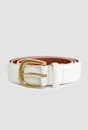 Lara Buckle Leather Belt