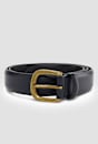 Lara Buckle Leather Belt