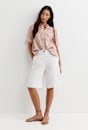 Phoebe Short Sleeve Liberty Linen Shirt