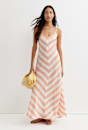 Callie Stripe Slip Dress