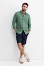 Long Sleeve Linen Shirt