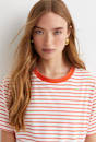 Amanda Stripe Short Sleeve Tee