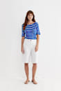 Heidi Boat Neck Half Sleeve Tee