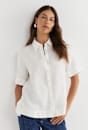 Lulu Short Sleeve Linen Shirt