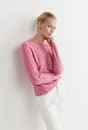 Merino Wool Baby Cable Sweater