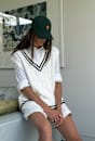 Elka Cable V-Neck Vest