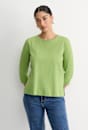 Mercerised Cotton 3/4 Sleeve Tee