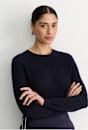 Merino Wool Baby Cable Sweater
