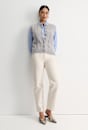 Hannah Stripe Cotton Silk Shirt