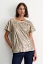 Sammi Sequin Short Sleeve Top