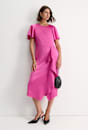 Harlow Ruffle Midi Dress