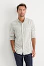 Oxford Stripe Long Sleeve Shirt