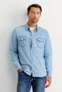 Denim Long Sleeve Shirt