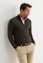 Henry Merino Quarter Zip Knit