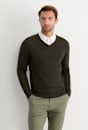 Merino V-Neck Knit