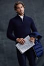 Henry Merino Quarter Zip Knit