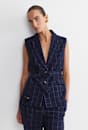 Chiara Check Vest