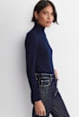 Gigi Babywool Mock Neck Top