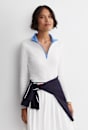 Lucy Zip Funnel Neck Top