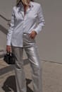 Bec Foiled Straight Leg Jean