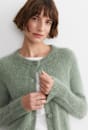 Tatiana Mohair Long Cardigan