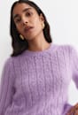 Tatiana Mohair Sparkle Sweater